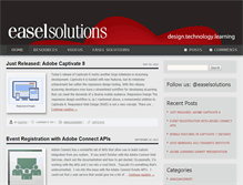 Tablet Screenshot of blog.easelsolutions.com